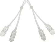 Adjustable Mask Straps 2 Pcs Mask Holder Chain Comfort Fit for Men Women Kids Lanyard Accessory