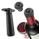 【VACU VIN】抽真空器+酒瓶塞2入(黑) | 紅酒塞 真空瓶塞 保鮮瓶塞 葡萄酒塞