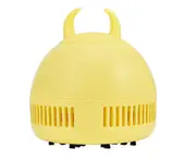 Creative Mini Rechargeable Portable Wireless Desktop Vacuum Cleaner To Clean Desktop Keyboard-Yellow