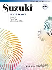 Suzuki Violin School (Asian Edition), Vol 2: Violin Part (Book & CD)