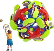 Expanding Ball Toy Sphere,Colorful Retractable Sphere Ball - Outdoor Party Props, Telescopic Fidget Toys for Kids, Parent-Child Interaction