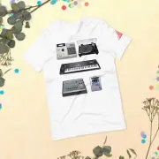 BOHUP - Vintage Toys T-shirt (MPC 2000XL, SP-1200, ASR-10,SP-404, Technics)