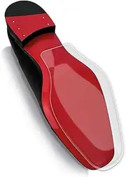 [CoveredSole] Men's Sole Sticker - Crystal Clear 3M Sole Protector for Christian Louboutin Dress Shoes and Loafers, Crystal Clear, One Size