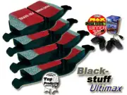 EBC Brake Pads Blackstuff Front for Nissan Sunny 3 (Y10) DP988