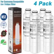 4 Pack Compatible For Samsung DA29-00020B Ice & Water Fridge Filter SRF719DLS AU
