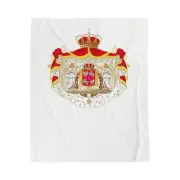 Velveteen Plush Blanket with Polish-Lithuanian Commonwealth Coat of Arms Soft