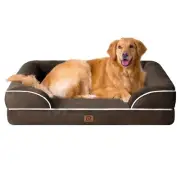 Orthopedic Dog Beds for Extra Large Dogs Waterproof Memory Foam XL Dog Bed wi...