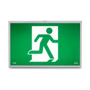 Jumbo Exit Light - 32M - 505x100x355mm