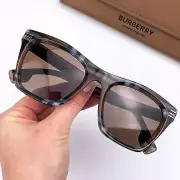 Burberry Women Sunglasses Brown Check Square BE4348 Cooper 396673 NEW