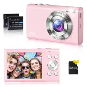 Digital Camera, 4K Vlogging Camera for YouTube Autofocus 48MP UHD Cameras for...