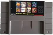 Royal Retro Th006 Game Collecton 8 In 1 Support Save Function 16 Bit Gray Game Card For USA NTSC Game Player