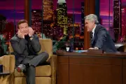 Actor Robin Williams during an interview with host Jay Leno on Apr- Old Photo 3