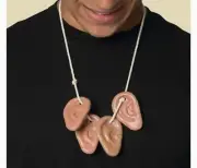 New Walking Dead Ear Necklace Soap on a Rope