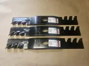 3 Mulching Blades fits Cub Cadet 13AQA2TMA10 MTD 50" 742P05094-L "S" Spindle