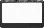 Portable Card Size - Ultra-Thin Magnifying Glass | Multifunctional Read with Scale, 3X PVC Transparent Glass, Credit Card