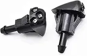 2 Pack Car Windshield Washer Wiper Water Jet Spray Nozzle Windscreen Washer Jets，for Hyundai Elantra MK4 2007-2010