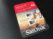2X SANDISK 64GB ULTRA PLUS MICROSDXC UHS-I CARDS WITH SD ADAPTERS