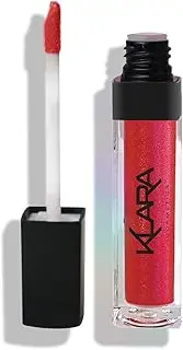Klara Cosmetics Diamond Kiss Proof Lipstick 03 Red Shimmer Glitter Shine Metallic Bold Intense Long Lasting 100% Colour Pigment