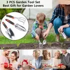 Ergonomic Handle Garden Tool Set Garden Trowel Transplant Trowel Hand Rake