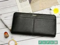 在飛比找Yahoo!奇摩拍賣優惠-*PUPU屋* FOSSIL MILA CLUTCH 真皮 