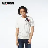 在飛比找蝦皮商城優惠-BIG TRAIN銀狼嘯月開襟短袖-B80655-81