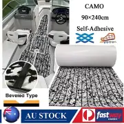 Snow Camo EVA Foam Boat Flooring Carpet Marine Sea Decking , Cockpit Platform