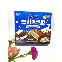 在飛比找蝦皮購物優惠-"韓國市集"HAITAI海太 Oh YES 巧克力夾心派 1