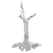 Crystal Ball Stand Sphere Display Stand for 40 to 60mm Balls Tree Shape, Silver