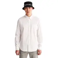 在飛比找ETMall東森購物網優惠-Timberland 男款白色牛津長袖襯衫|A2ES5A94