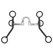 ARGENTINE SNAFFLE Shank Correction Mouth Horse Bit