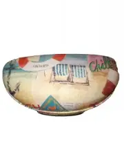 Mundu Beach Motiff Clamshell Cover Sunglasses Eyeglass Case New With Tags