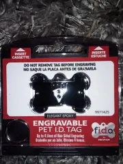 FIDO engravable Pet I.D. Tag - Black Tuxedo #9971425