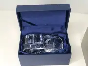 New~ LeNique Crystal sea Turtle 3D candle stick holder Crystalix heavy $100