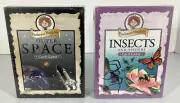 Professor Noggin's INSECTS SPIDERS & OUTER SPACE Card Games Educational SEALED