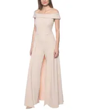 Marina Overlay Skirt Jumpsuit