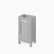 Jeffrey Alexander VN2CAD-18-NT Cade 18" Single - Grey