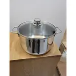 德國WMF不鏽鋼湯鍋 鍋徑25公分 極少使用 二手