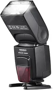 YN585EX P-TTL Wireless Speedlite Flash Light GN58 HSS 1/12000s SP S1 S2 Slave AF-Assist Rear Curtain SYNC LCD Screen for Pentax K-1 K-S1 K-S2 K-3 K-3II K-70 K-50 DSLR Camera ALKOY