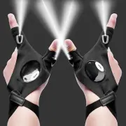 LED Flashlight Gloves,Hand-Free LED Flashlight Fishing Camping Repairing Tools