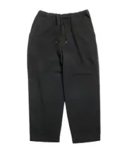 Drawstring casual pants L,M black