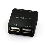 [USB-UPH110K] 4 Port USB 2.0 Hub USB 2.0 Plug and Play/ High Speed for Notbook/PC/MAC
