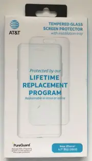 AT&T Tempered Glass Antimicrobial Screen Protector iPhone 14 Pro Max (6.7") 2022