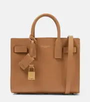 [Saint Laurent] Saint Laurent Sac De Jour Nano leather tote One Size brown