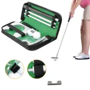 AU Portable Golf Putter Putting Practice Set Training Aids Indoor Outdoor Sports