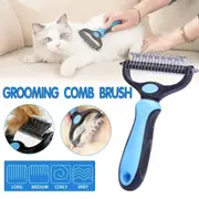 Grooming Dog Pet Cat Trimmer Comb Brush Undercoat Rake Dematting Deshedding Tool