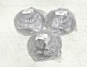 NEW Lot of 3 STI STI-8100 Smoke Detector Damage STP Cover Clear Flush Mount 31A