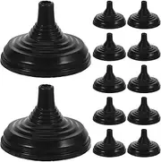 WEKADRIN 24Pcs Flag Holder Stands Base for Small Flags for Office Desk Decoration Party Displays Safe Reliable Table Flag Stands