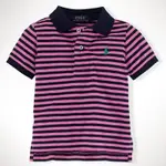 美國正品 POLO RALPH LAUREN 嬰兒 純棉 條紋 POLO 衫 9M~12M 原廠吊牌