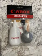 Canon Lens Care Kit Camera Care Cleaning Brush Liquid NEW