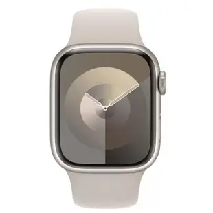 COSTCO 代購- Apple Watch S9 (GPS) 45公釐 星光色鋁金屬錶殼 星光色運動型錶帶 可以附發票